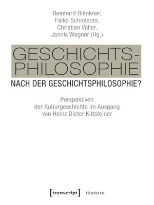 cover image of Geschichtsphilosophie nach der Geschichtsphilosophie?